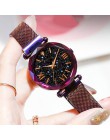 2019 luksusowe kobiety zegarki magnetyczne Starry Sky panie zegarek kwarcowy zegarek sukienka kobieta zegar relogio feminino dar