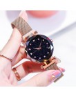 Luksusowe kobiety zegarki damskie magnetyczne Starry Sky zegar moda diament kobiet zegarki kwarcowe relogio feminino zegarek dam