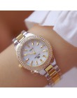 2020 panie zegarki sukienka złoty zegarek kobiety kryształowy diament zegarki ze stali nierdzewnej srebrny zegar kobiety Montre 