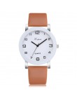 LVPAI zegarek damski moda prosty biały zegarek kwarcowy Sport skórzany pasek Casual Ladies zegarki kobiety Reloj Mujer Ff