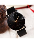 Eleganckie zegarki kwarcowe skórzany pasek zegarek dla pary kobiet zegarki Montre de para proste męskie zegary analogowe kobieta