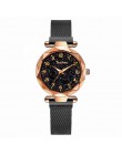 Magnetyczny Starry Sky kobiety Wrist Watch 2019 dla Top damski marka luksusowy zegarek różowe złoto relogio feminino kobieta zeg