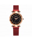 Magnetyczny Starry Sky kobiety Wrist Watch 2019 dla Top damski marka luksusowy zegarek różowe złoto relogio feminino kobieta zeg