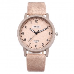 Najlepiej sprzedający się zegarek damski moda cyframi rzymskimi Dial damski zegarek kwarcowy wykwintna skóra pasek Zegarki Damsk