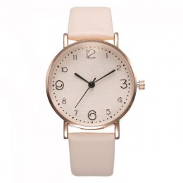 Moda z najwyższej półki styl luksusowy damski pasek skórzany do zegarka analogowy zegarek kwarcowy na rękę złoty zegarek damski 