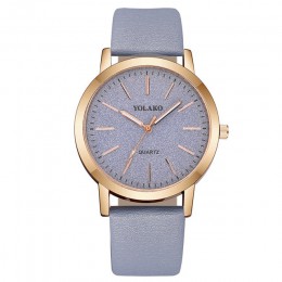 Luksusowa marka skórzany zegarek kwarcowy damski modny damski zegarek damski zegarek zegar relogio feminino godziny reloj mujer 