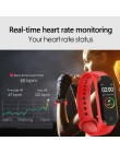 Przenośny męski i damski wodoodporny inteligentny kolorowy ekran M4 zegarek Monitor monitorowania tętna Monitor zdrowia sportowa