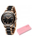 SUNKTA moda kobiety zegarki różowe złoto bransoletka damska zegarki Reloj Mujer 2019New kreatywne wodoodporne zegarki kwarcowe d