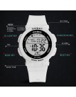 PANARS moda damska zegarki chłopcy dziewczęta studenci sportowe cyfrowe zegarki damskie 50m zegarek wodoodporny Alarm Relogio Fe