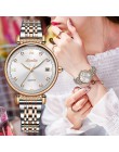SUNKTA nowe różane złoty zegarek damski biznes kwarcowy zegarek Top damski luksusowy zegarek damski dziewczyna zegar Relogio Fem