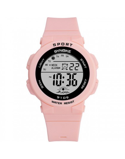PANARS moda damska zegarki chłopcy dziewczęta studenci sportowe cyfrowe zegarki damskie 50m zegarek wodoodporny Alarm Relogio Fe