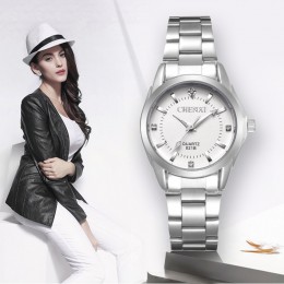 CHENXI Lady Rhinestone Fashion Watch kobiety zegarek kwarcowy zegarki damskie damska sukienka zegar xfcs relogio feminino