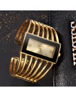 2019 Top luksusowa markowa bransoletka kobiet zegarek unikalne panie zegarki stalowe zegarki damskie zegarki zegar relogio femin