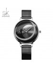 SK moda luksusowa marka kobiety zegarek kwarcowy kreatywny cienkie panie zegarek na rękę dla Montre Femme 2019 kobieta zegar rel