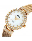 MISSFOX kobiety zegarki luksusowe marki bransoletka do zegarka wodoodporna Big Lab diament panie zegarki dla kobiet zegar kwarco