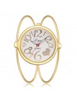 Moda damska luksusowa bransoletka do zegarka zegarki kwarcowe różowe złoto mała i wykwintna marka lvpai Ladies zegar LP353