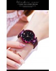 Luksusowe kobiety zegarki magnetyczne Starry Sky zegarek kobieta zegar zegarek kwarcowy moda damska zegarek reloj mujer relogio 