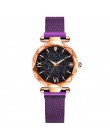 Dropshipping luksusowe kobiety zegarki magnetyczne Starry Sky kobieta zegar zegarek kwarcowy moda damska zegarek na rękę Relogio