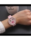 Nowy silikonowy zegarek na rękę kobiety zegarki damskie Top moda kwarcowy zegarek na rękę dla kobieta zegar kobieta godziny Relo