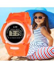 Gorący zegarek dla dzieci dla dzieci chłopcy życie wodoodporny cyfrowy zegarek sportowy LED dzieci Alarm zegarek z datownikiem p