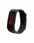 Zegarek dla dzieci LED cyfrowy wyświetlacz bransoletka zegarek chłopięcy dla dzieci studenci żel krzemionkowy sportowy zegarek r