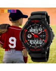 SKMEI dzieci zegarki moda sportowa LED cyfrowy zegarek kwarcowy chłopcy dziewczęta dzieci zegarek zegarki wodoodporne Kid zegar 