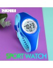 SKMEI dzieci LCD cyfrowy zegarek elektroniczny Sport zegarki Stop Watch Luminous 5Bar wodoodporne zegarki dla dzieci dla chłopcó