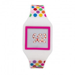 JOYROX zegarek led dzieci galaretki kolor cyfrowe dziecięce zegarki nowy ekran dotykowy gumowy zegarek dla dzieci dla chłopca dz