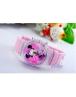 2015 nowych moda chłopcy dziewczęta silikonowy cyfrowy zegarek dla dzieci mickey minnie bajkowy zegarek dla dzieci boże narodzen