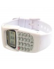 Egzamin zorientowane na rękę studenci kalkulator zegarek Mini wielofunkcyjny przenośny cyfrowy wyświetlacz data prezent elektron