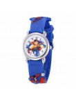 Zegarek dla dzieci z postaciami z kreskówek dla dzieci prezent dla dzieci Superman Spiderman różowa kociak piłka nożna zegarek n