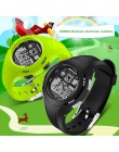 SANDA zegarki dziecięce śliczne zegarki dla dzieci sport bajkowy zegarek dla dziewczynek chłopcy gumowe dziecięce cyfrowe zegark
