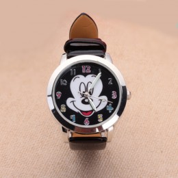Hot Sal New Fashion kolorowy zegarek kobiety dzieci Cartoon zegarki Mickey śliczne zegarki piękny Relogio zegarki dla dzieci Rel