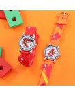 Zegarki dla dzieci chłopcy Spiderman bajkowy zegarek dla dzieci silikonowe sportowe zegarki kwarcowe prezenty dla chłopców Montr