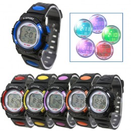 Girl Boy LED Light Wrist Watch Alarm data cyfrowa wielofunkcyjna sukienka sportowa zegarek prezenty dla dzieci dzieci zegar spor