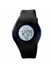 SKMEI dzieci wodoodporny zegarek chłopcy dziewczęta LED sportowe cyfrowe zegarki plastikowe dzieci Alarm data Casual Watch wybie