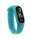 Nowe zegarki dla dzieci dzieci LED sportowy cyfrowy zegarek dla chłopców dziewcząt mężczyzna kobiet elektroniczny zegarek na pre