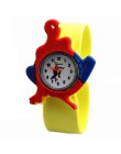 Hurtownie 2018 nowy zegar dla dzieci student dzieci chłopiec spider-man zegarki mężczyźni silikonowy bajkowy zegarek relogio mas