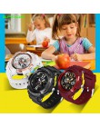 SANDA zegarek kwarcowy Sport dzieci zegarki LED zegarek cyfrowy chłopiec i dziewczynka uczeń wielofunkcyjny wodoodporny zegarek 