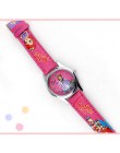 2018 nowy cartoon księżniczka zegarek z portfela, prezent urodzinowy dla dzieci, portfel z tkaniny i bajkowy zegarek zestaw kwar