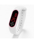 Zegarki dziecięce dzieci LED sportowy cyfrowy zegarek dla chłopców dziewcząt mężczyzna kobiet elektroniczny silikonowy zegarek n