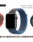 URVOI Sport loop na pasek do apple watch series 5 4 3 2 1 odblaskowy pasek do iwatch dwuwarstwowy oddychający utkany nylon 2020