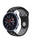 Do Samsung Galaxy Watch 46mm zespoły 22mm wymiana silikonowy pasek wirst dla biegów S3 Frontier klasyczny zespół 20mm S2 bransol