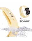 Silikonowy zegarek sportowy pasek na Apple Watch Strap 5 4 3 2 1 38MM 42MM pasek do zegarka pasek do iwatch 40mm 44mm silikonowa