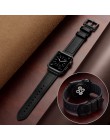 Silikon i skórzany pasek na pasek do apple watch 42mm 38mm pasek do apple watch 4 5 44mm 40mm iwatch pas 3/2/1 wysokiej jakości 