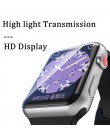 Ultra cienki 3D ochraniacz ekranu hydrożelowe folia do Apple zegarek 2/3/4/5 38mm 42mm 40mm 44mm pełna pokrywa wyczyść miękka fo