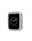 11 kolorów miękki futerał silikonowy do zegarka Apple Watch Series 5 4 3 2 1 pokrywa ochrona ramy zderzak dla pasek do iwatch 42