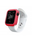 Pokrowiec na zegarek do Apple Watch 5/4/3/2/1 40mm 44mm Scratch pinkycolor kolorowe etui miękkie do serii iWatch 3 2 42mm 38mm