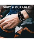 Pasek z prawdziwej skóry dla pasek do apple watch 4 3 iwatch 42mm 38mm 44mm 40mm pulseira correa bransoletka akcesoria do inteli