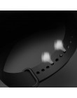 Metalowa bransoleta dla Xiao mi mi Band 3 4 pasek sportowy zegarek silikonowy pasek na rękę dla mi band 3 4 mi band 4 3 pasek